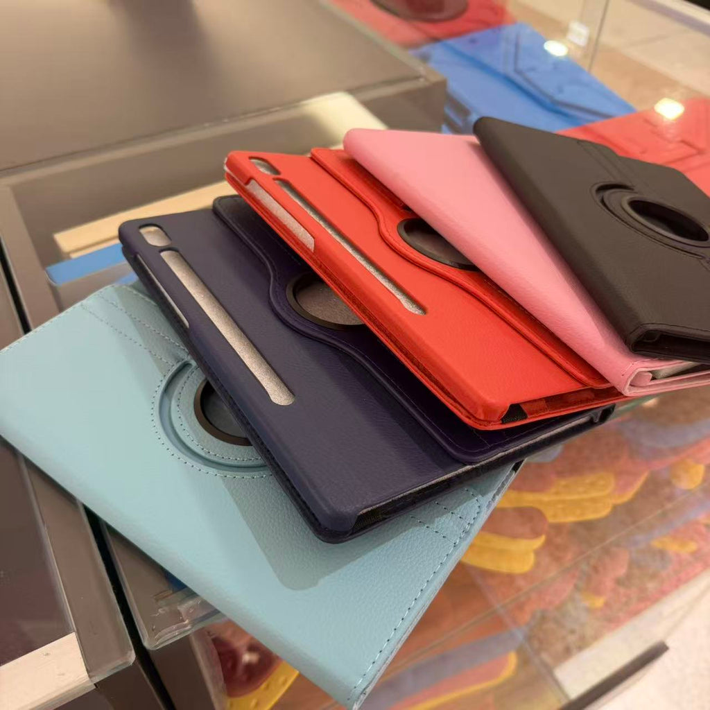 360° Rotating Folio Stand Case for Samsung Galaxy Tab