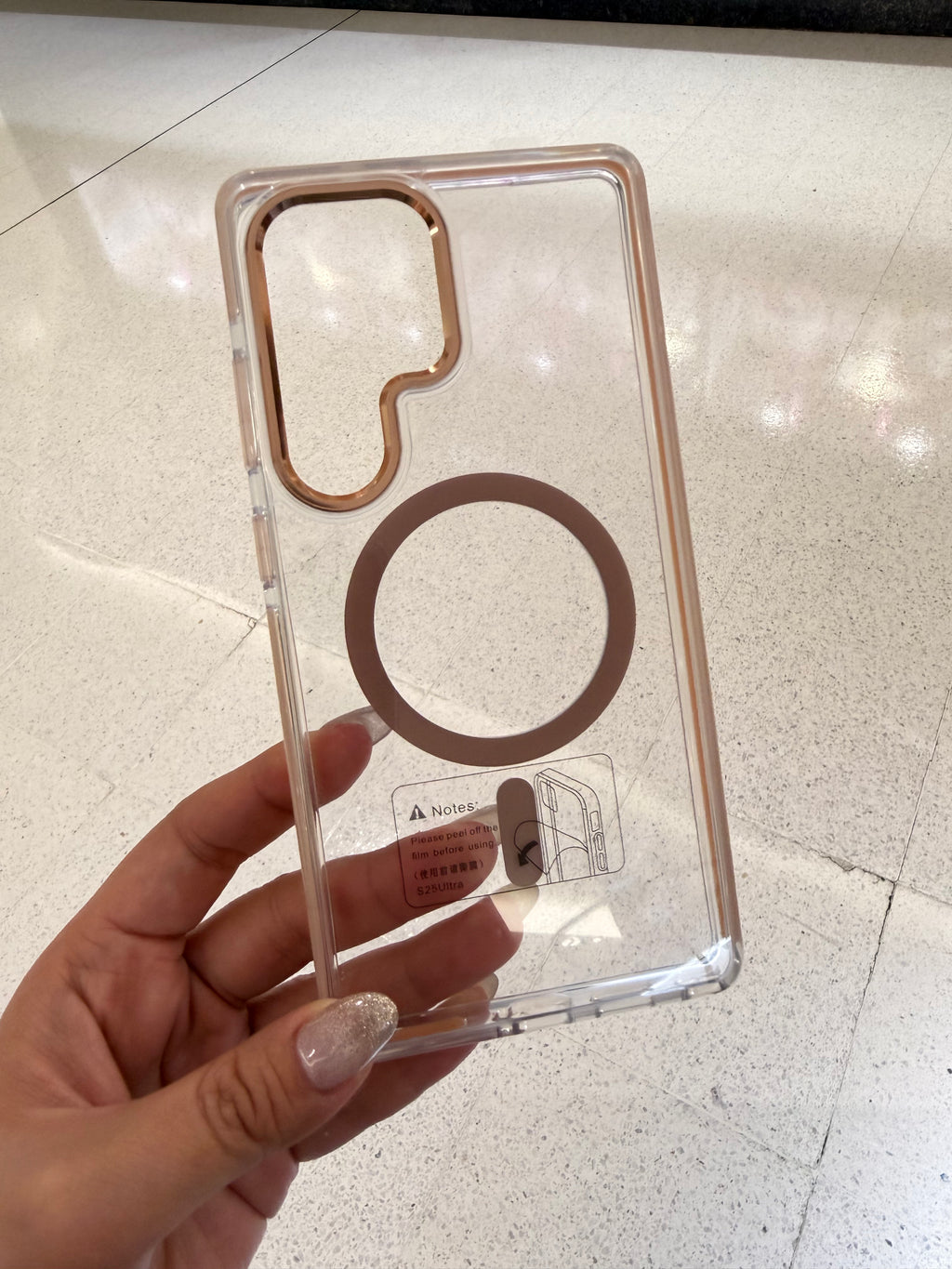 Samsung Galaxy Clear Magnetic Case – Protective Phone Cover