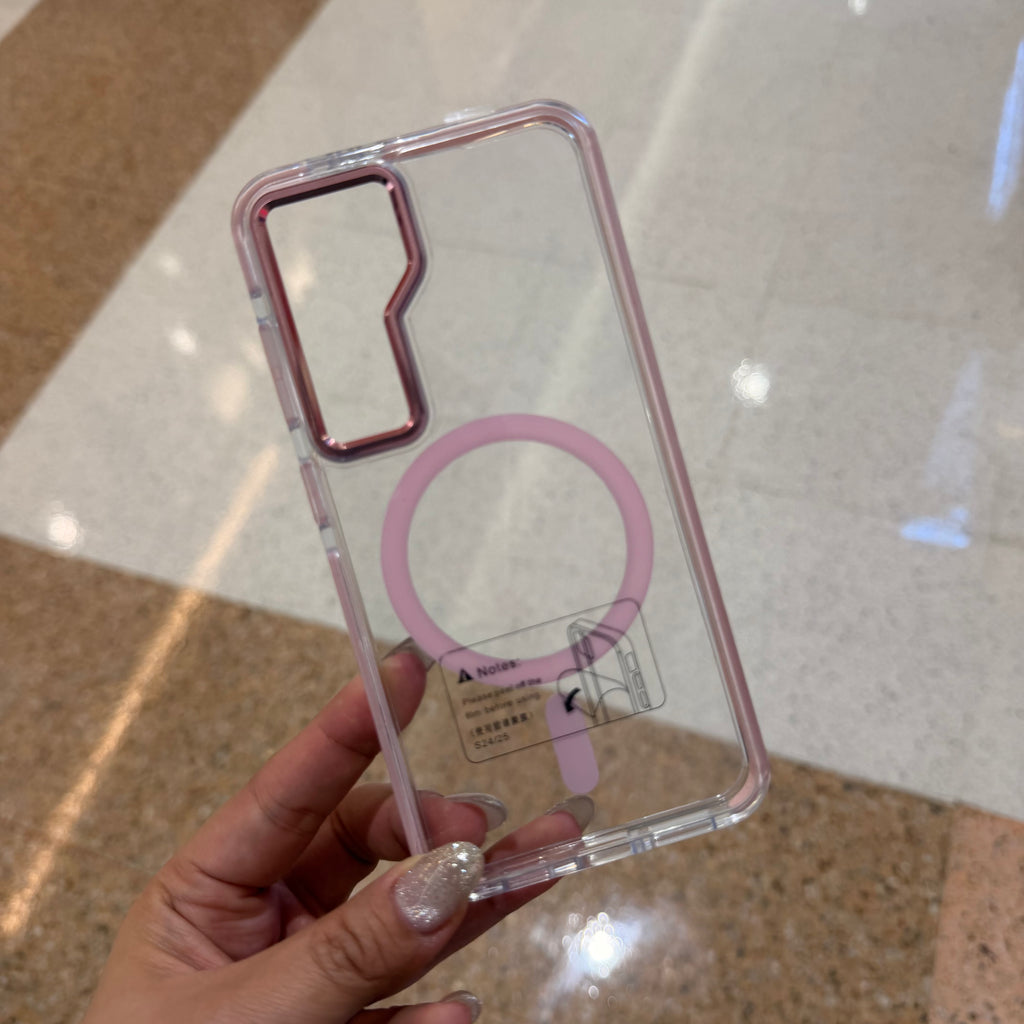 Samsung Galaxy Clear Magnetic Case – Protective Phone Cover