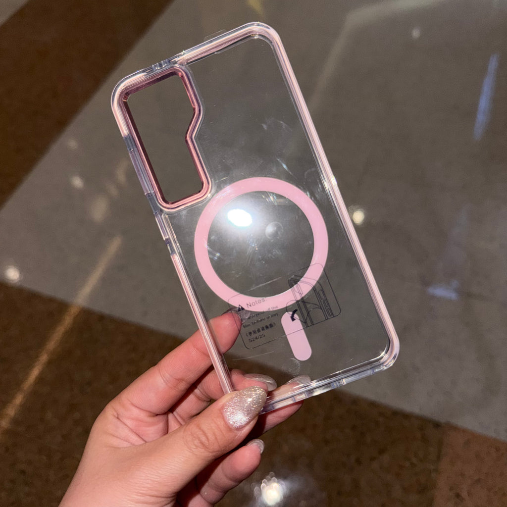 Samsung Galaxy Clear Magnetic Case – Protective Phone Cover