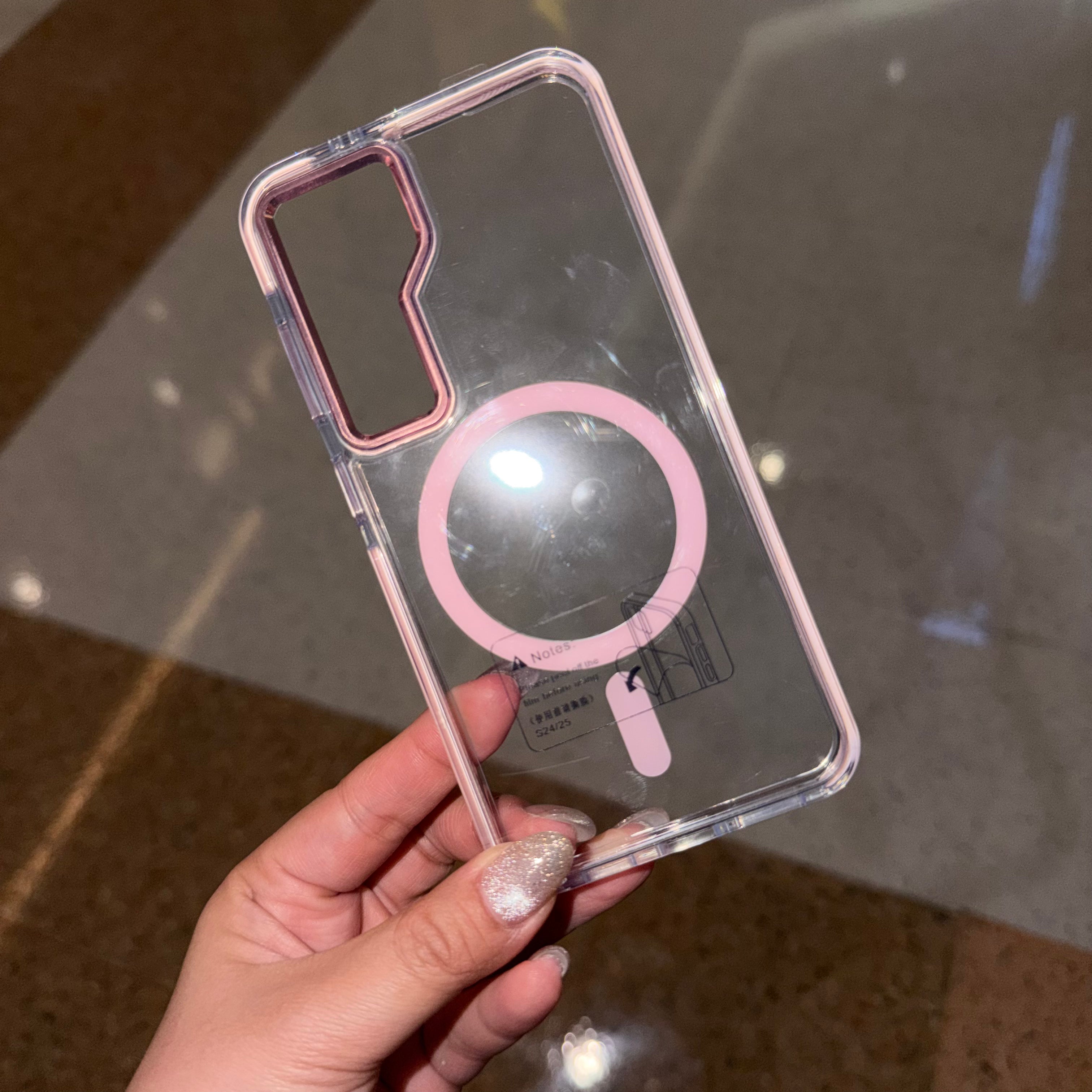 Samsung Galaxy Clear Magnetic Case – Protective Phone Cover
